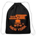 845 Subie Drawstring Bag (CC, Orange) - black
