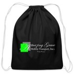 Amazing Grace Mobile Transport Drawstring Bag - black