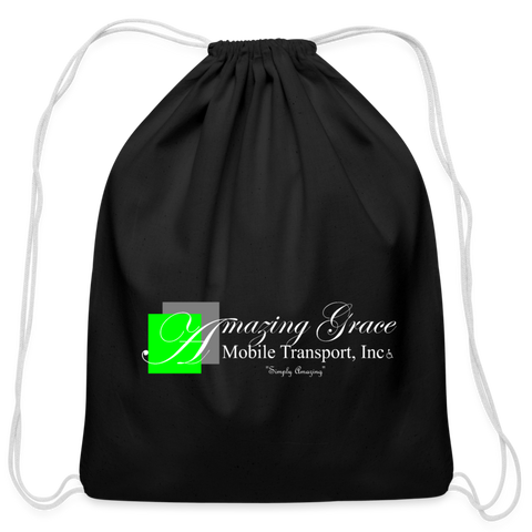Amazing Grace Mobile Transport Drawstring Bag - black