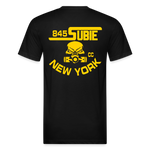 845 Subie CC Gold Font T-Shirt - black