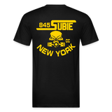 845 Subie CC Gold Font T-Shirt - black