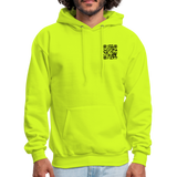Employee of the Month Runner up Hoodie (Black Font) - safety green