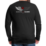 Saints /// Sinners JDM White/Grey Long Sleeve - black