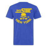 845 Subie CC Gold Font T-Shirt - heather royal