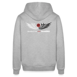 Saints & Sinners JDM White/Black Hoodie Stanley/Stella - heather gray