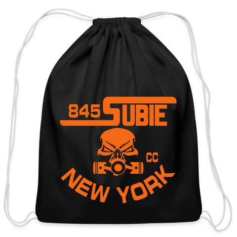 845 Subie Drawstring Bag (CC, Orange) - black