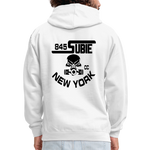 845 Subie CC Black Font Hoodie - white/gray