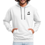 845 Subie CC Black Font Hoodie - white/gray