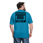 Employee of the Month Runner up T-Shirt (Black font) - turquoise