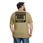 Employee of the Month Runner up T-Shirt (Black font) - khaki