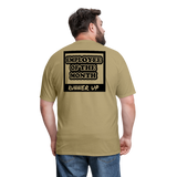 Employee of the Month Runner up T-Shirt (Black font) - khaki