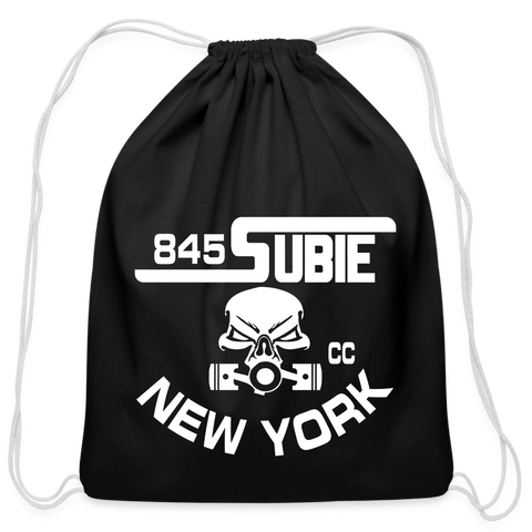 845 Subie Drawstring Bag (CC, White) - black