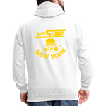 845 Subie CC Gold Font Hoodie - white/gray