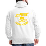845 Subie CC Gold Font Hoodie - white/gray