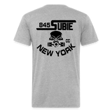 845 Subie CC Black Font T-Shirt - heather gray