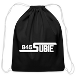 845 Subie Drawstring Bag (White) - black