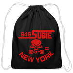 845 Subie Drawstring Bag (CC, Red) - black
