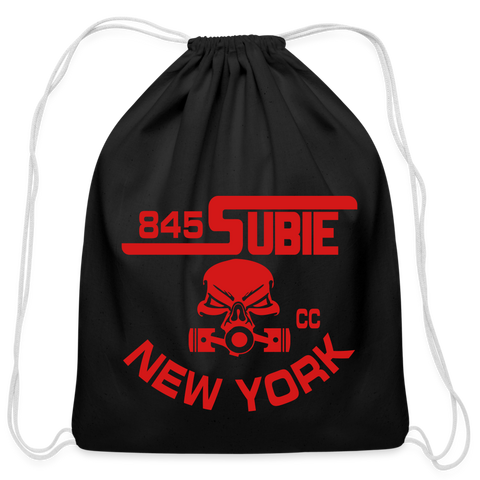 845 Subie Drawstring Bag (CC, Red) - black