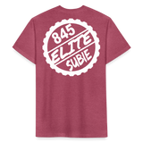 845 Subie Elite Tshirt (Option 2) - heather burgundy