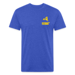 845 Subie CC Gold Font T-Shirt - heather royal