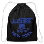 845 Subie Drawstring Bag (CC, Blue) - black