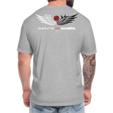 Saints /// Sinners JDM Next Level Grey Tshirt - heather gray