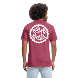 845 Subie Elite Tshirt (Option 2) - heather burgundy