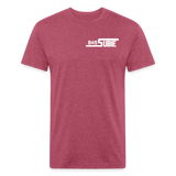 845 Subie Elite Tshirt (Option 2) - heather burgundy