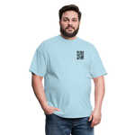 Employee of the Month Runner up T-Shirt (Black font) - powder blue