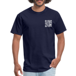 Employee of the Month Runner up T-Shirt (White Font) - navy