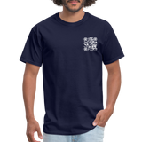 Employee of the Month Runner up T-Shirt (White Font) - navy