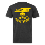 845 Subie CC Gold Font T-Shirt - heather black