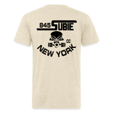 845 Subie CC Black Font T-Shirt - heather cream