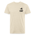 845 Subie CC Black Font T-Shirt - heather cream
