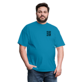 Employee of the Month Runner up T-Shirt (Black font) - turquoise