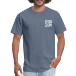 Employee of the Month Runner up T-Shirt (White Font) - denim