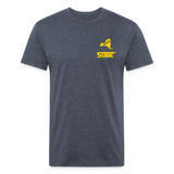 845 Subie CC Gold Font T-Shirt - heather navy
