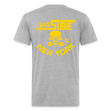 845 Subie CC Gold Font T-Shirt - heather gray