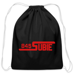 845 Subie Drawstring Bag (Red) - black