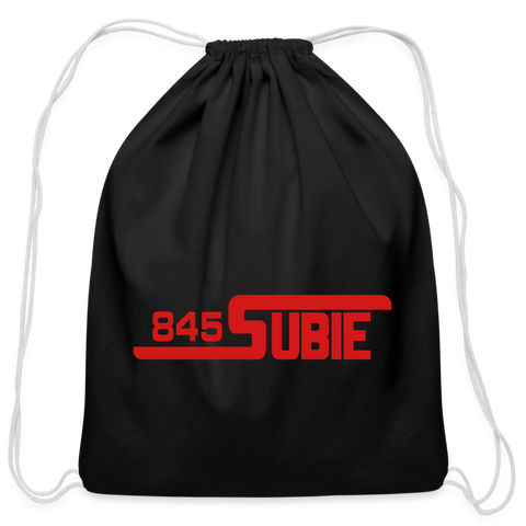 845 Subie Drawstring Bag (Red) - black