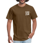 Employee of the Month Runner up T-Shirt (White Font) - brown