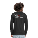 Saints /// Sinners JDM White/Grey Long Sleeve - black