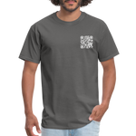 Employee of the Month Runner up T-Shirt (White Font) - charcoal
