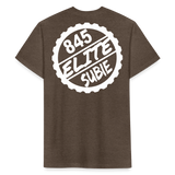 845 Subie Elite Tshirt (Option 2) - heather espresso