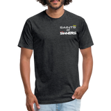 Saints & Sinners JDM Tshirt White/Black - heather black