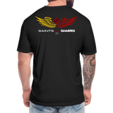 Saints & Sinners JDM Tshirt Yellow/Red - black