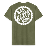 845 Subie Elite Tshirt (Option 2) - heather military green