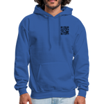 Employee of the Month Runner up Hoodie (Black Font) - royal blue