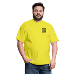 Employee of the Month Runner up T-Shirt (Black font) - yellow