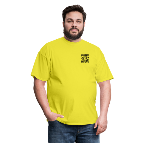 Employee of the Month Runner up T-Shirt (Black font) - yellow
